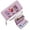 Purple, variant on GEEAD Secure Wallet for Women Ultral-thin Long Wallet for Women Peace Books Love Eyecatching Accessory Daily Commute Essential