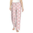 thumbnail image 2 of Goofa Cute Rabbit Printed Soft Pajama Pants for Women, Wide Leg Comfy Casual Lounge Yoga Pants-X-Large, 2 of 9