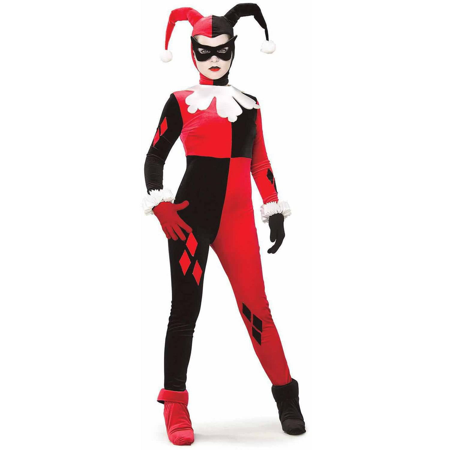 Gotham Girls Dc Comics Harley Quinn Womens Adult Halloween Costume 6519