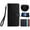 Black, variant on TECH CIRCLE Folio Phone Case for Samsung Galaxy S23 Plus (2023) - Lightweight Leather Shell with Stand Wallet Cover with [Card Slot Holder/Pocket] Portable Simple Case with [Wrist Strap], Black