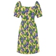 thumbnail image 6 of Blueberries Pattern Sleeveless Dress Women's dress Beachwear ladies dresses for special occasions, 6 of 7