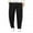 Black, variant on Baberdicy Corduroy Pants Men's Fashion Casual Pure Colour Large Size Lace Corduroy Pants Trousers Mens Casual Pants Coffee