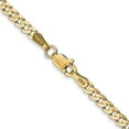 thumbnail image 4 of 14K Gold Open Concave Curb Chain 24", 4 of 5