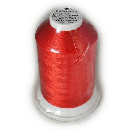 Poppies Thread - Maderia Thread Polyester 5838 Poppy Red 914405838