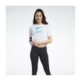 thumbnail image 1 of Camiseta gráfica con logotipo de Reebok para mujer, gris, grande, 1 of 1