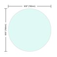 thumbnail image 2 of 30" Round Tempered Glass / Ideal for Lobby Tables / Durable for Long-term Use, 2 of 6