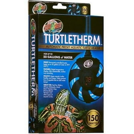 UPC: 0097612303537 | Zoo Med Turtletherm Automatic Preset Aquatic Turtle Heater – 300 Watt (up To 100 Gallons)