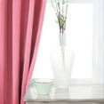 thumbnail image 4 of Blackout Solid Curtain Panels, Set of 4, 52" x 63", Pink, 4 of 9