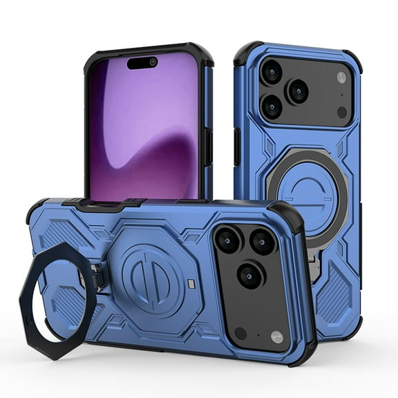 Case for iPhone 17 Pro Max, Two-Hole Lanyard Cover Camera Privacy Phone Case Shockproof Shell