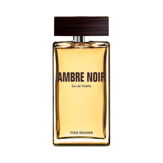 Yves Rocher Perfume Hombre Ambre Noir - Agua de Colonia para Hombre - Elegancia y Masculinidad - Notas Amaderadas y Sensuales -100ml