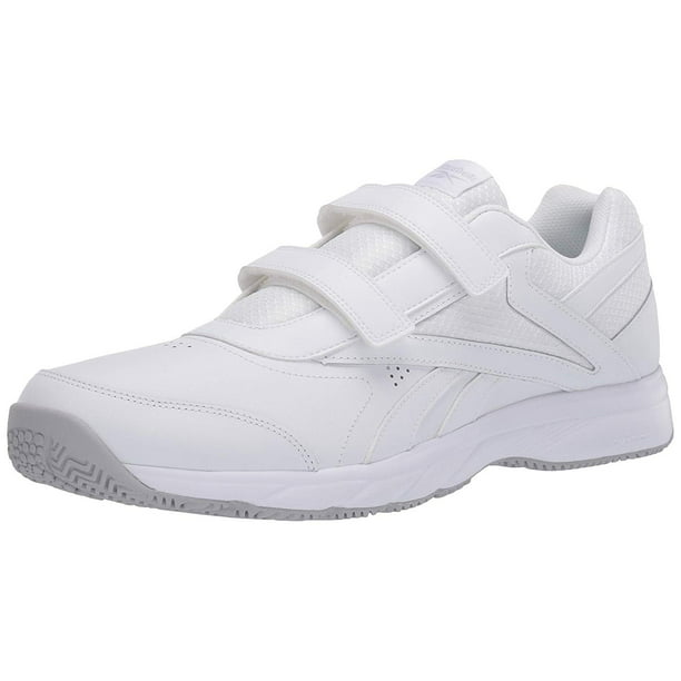 Reebok Mens Work N Cushion 4.0 Kc Walking Shoe, Adult, White/Cold Grey/White Walmart.com