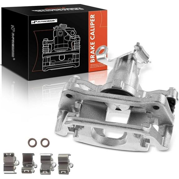 A-Premium Brake Caliper Assembly with Bracket Compatible with Dodge Journey 2012-2018 Rear Passenger Side