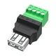 thumbnail image 3 of Adaptador/convertidor de extensión de cable con conector USB 2.0 para transmisión estable Femenino, 3 of 9