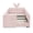 Pink, variant on T-Joy Cute Kids Bed with Rail and Pocket, Boucle Wooden Platform Bed with Rabbit Ear, Twin Size, Yellow