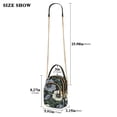 thumbnail image 2 of FORMRS Crossbody Bag for Women Quilted Travel Shoulder Cell Phone Purse with Chain Strap Handbag, Dark Floral, 2 of 7