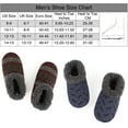 Cosyone1997 Men's 2Pair Soft Sole Slippers, Warm Christmas Gifts for