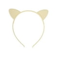 thumbnail image 4 of Unique Bargains 1 Pc Cute Frosted Cat Headbands for Women White, 4 of 6