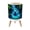 Color 2, variant on Small Trash Can with Lid Forest Waterfall Sunbeams Mossy Rocks Emerald Pool 1.8 Gallon Dog Proof Trash Can Round Garbage Can Waste Bin Wastebasket for Bathroom Bedroom Living Room