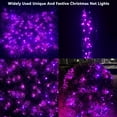 thumbnail image 3 of DEBGFS LED Christmas Net Lights Outdoor Decorations for Bushes 96 LED 5ftx5ft Connectable Green Wire Net Christmas Lights for Outdoor Yard Mesh Shrub Tree Holiday Decor,purple,5ftx5ft, 3 of 7