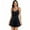 Womens Swimsuits Black, variant on ylioge Sleeveless Tankini Swimsuits for Women One-Piece Drawstring V Neck Bathing Suits Ladies Solid Hollow Out Dresses Swimwear Sets