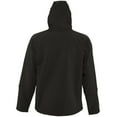 thumbnail image 3 of SOLS Mens Replay Hooded Soft Shell Jacket (Breathable, Windproof And Water Resistant), 3 of 4