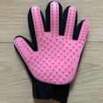 thumbnail image 3 of 1 Pair Pet Dog Cat Deshedding Brush Grooming Glove Massage Hair Fur Removal, 3 of 3