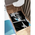 thumbnail image 4 of Japanese Anime Rugs, Thick Rug, Japanese Art Rug, Anime Rug, 3D Printeds Rug, Easy to Clean Rugs, Modern Rugs, Front Door Rugs, Black Rug, 3.9'x5.9' - 120x180 cm, 4 of 7