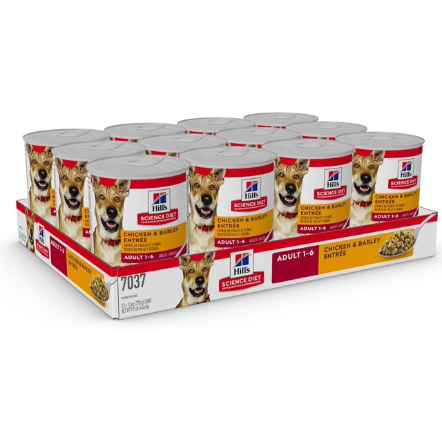 Hill's Science Diet Perro Adult chicken barley 370g 12pz