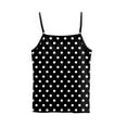 thumbnail image 5 of Heisall Womens Tank Tops Sleeveless Round Neck Polka Dot Print Cami Tops, 5 of 6