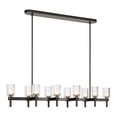 thumbnail image 5 of Alora Lighting LP338052VBCC Lucian 10 Light 52" Wide Linear Pendant - Vintage Brass /, 5 of 5