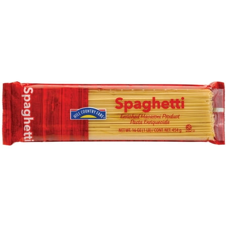 2 Pack - Hill Country Fare Spaghetti Pasta - 16 oz Packaging may vary