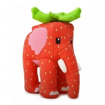 Strawberry Elephant Plush Brainrot, Steal a Brainrot Plush Strawberry Elephant Cushion Pillow (A)