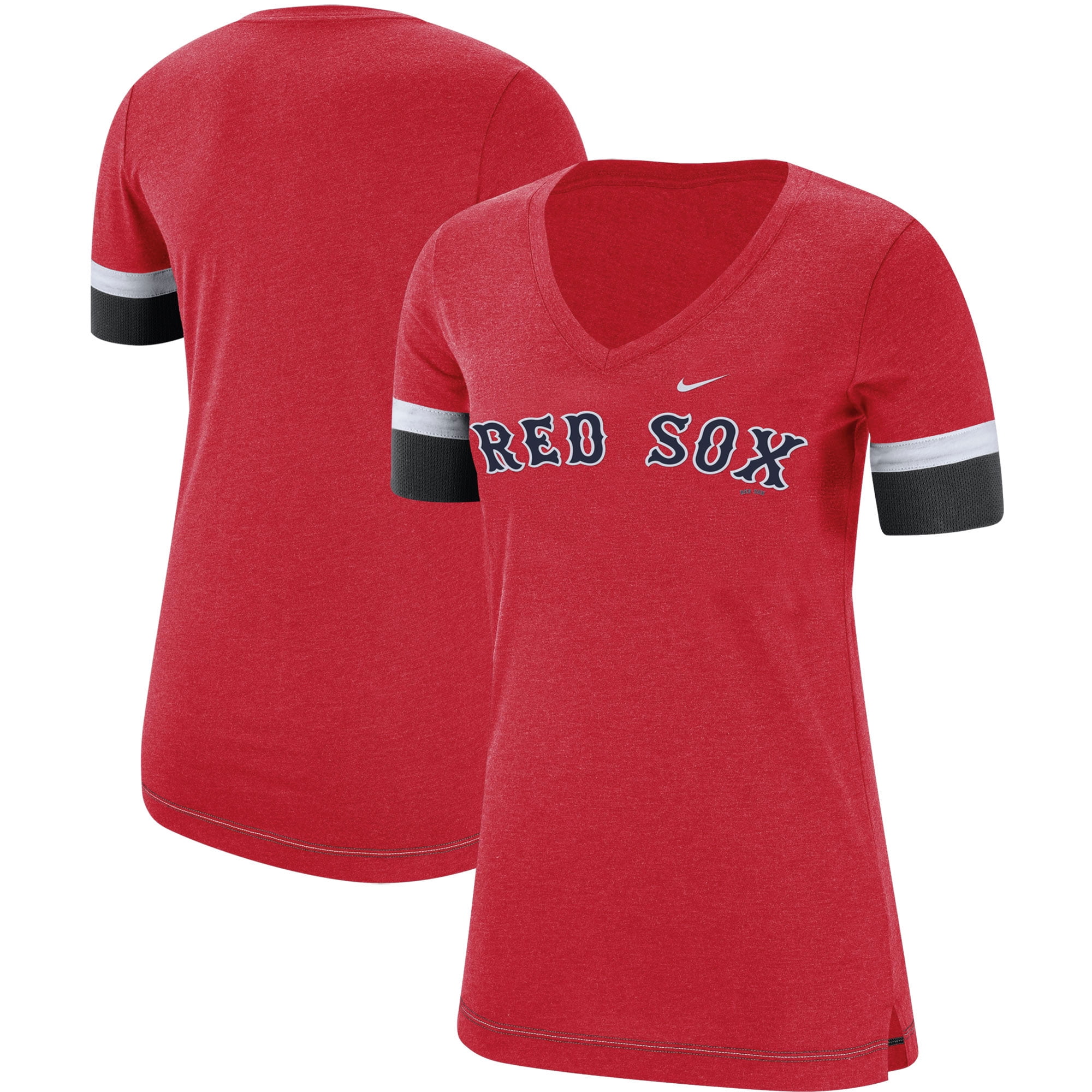 red sox v neck jersey