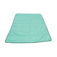 thumbnail image 2 of weibbin Double Layer Quilt - Soft Lightweight Microfiber Bedspread, Solid Color, Summer Cool Quilt, Conditioning Quilt for Bed, Sofa, Office, 110*150cm, 2 of 5