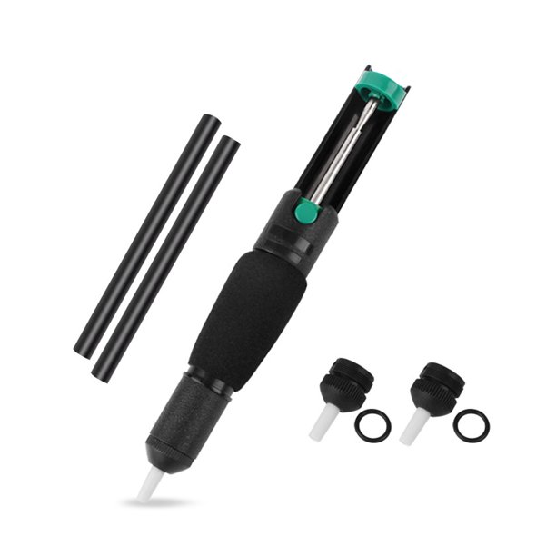 Extractor de bomba de succión de soldador con ventosa para soldar, pluma de eliminación de prensa, herramienta de trabajo profesional para el hogar con boquillas de repuesto tipo 4 Scienceny TO000992-04