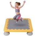 thumbnail image 4 of Lorelo Mini Trampoline for Kids, Rebounder Bouncing Board with Non-slip Base, Sensory Balance & Bounce Jumping Toy, Gift for 3-12 Boys & Girls, Max Load 200 lbs, 4 of 7