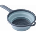 thumbnail image 1 of nipocaio Filtre de Réfrigérateur Pliable Bassin de Lavage de Légumes Filtre Bleu, 1 of 5