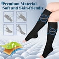 thumbnail image 4 of MARTINE MALL 2 Pairs Open Toe Compression Stockings, 4 of 7