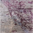 thumbnail image 1 of Ahgly Company Tapis d'Intérieur Carré Mid-Century Moderne Argent Rose Rose Zone Orientale, 3' Carré, 1 of 6
