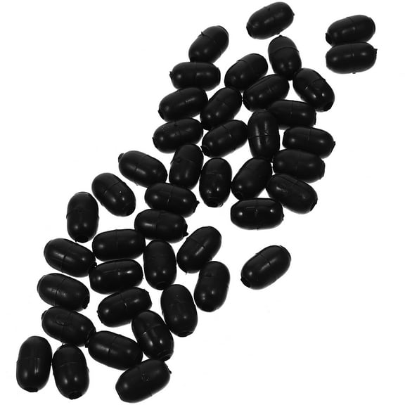 CATIEBYE 100Pcs Kitchen Sink Stopper with Strainer Plastic Black Drain Screen Protector