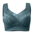 thumbnail image 4 of GILIGEGE Push Up Bras for Women High Support No Underwire Wireless Bra Full Coverage Padded Support Bra for Lift Bralette Everyday Seamless Tshirt Bras Full Cup Thin Underwear Sports Bra Lace Bra Bre, 4 of 4