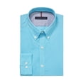 thumbnail image 3 of Camisa de vestir Tommy Hilfiger, corte ajustado, no planchar, a cuadros, color aguamarina, 3 of 5