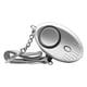 thumbnail image 2 of Monstrate Llavero con alarma Llavero de seguridad Emergencia Portátil Noche Caminar Senderismo Equipo electrónico seguro con luz LED Ancianos Electrónica Plata, 2 of 8