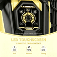 thumbnail image 6 of 15-Level Adjustable Touch Screen Pressure Washer, 4500PSI 3.2GPM Power Washer Equipped with 20FT Hose Reel for driveway,fence,car wash,yard,outdoor,sidewalk,window,concrete, 6 of 8