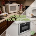 thumbnail image 6 of Hamilton Beach 24" 1.2 Cu. ft. Built-in Microwave Oven, 1000 Watts Electric Drawer Oven with Touchscreen Control, Stainless Steel, 6 of 15