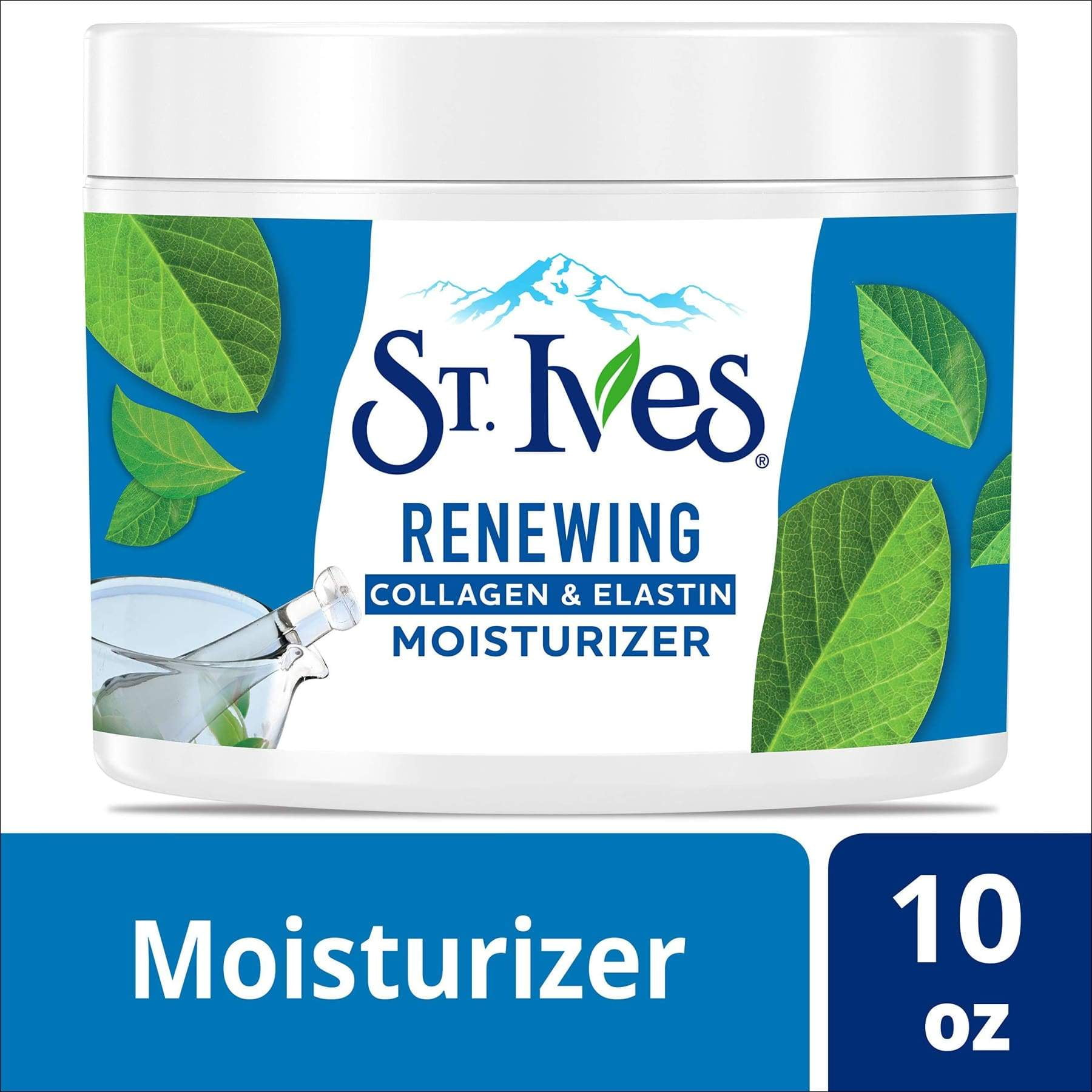St. Ives Facial Moisturizer for Dry Skin, Collagen Elastin, 10 oz
