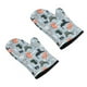 thumbnail image 3 of Guantes de horno, agarraderas, resistentes al calor, paquete de 2, 3 of 4