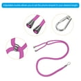 thumbnail image 3 of Unique Bargains Phone Lanyard with Transparent Lanyard Patch, Rose Purple, 1 Pack, 3 of 5