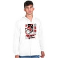 thumbnail image 4 of Street Fighter E Honda Beast Grindin Men Big & Tall Zip Hoodie Brisco Brands 3X, 4 of 5