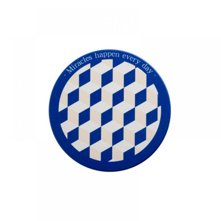 

Coasters for Drinks Round Absorbent Ceramic Insulation Coasters Set of 4 with Cork Base Funny Drink Coasters for Cold Drinks Wine Mugs and Cups Tabletop Protection 6.3 Inches Checkerboard Grid